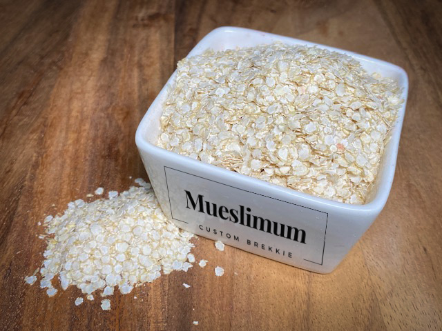 Organic Quinoa Flakes - MuesliMum - Make Your Own Muesli